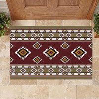 Native American Navajo Rubber Doormat Tribal Pattern