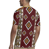 Native American Navajo Rugby Jersey Tribal Pattern
