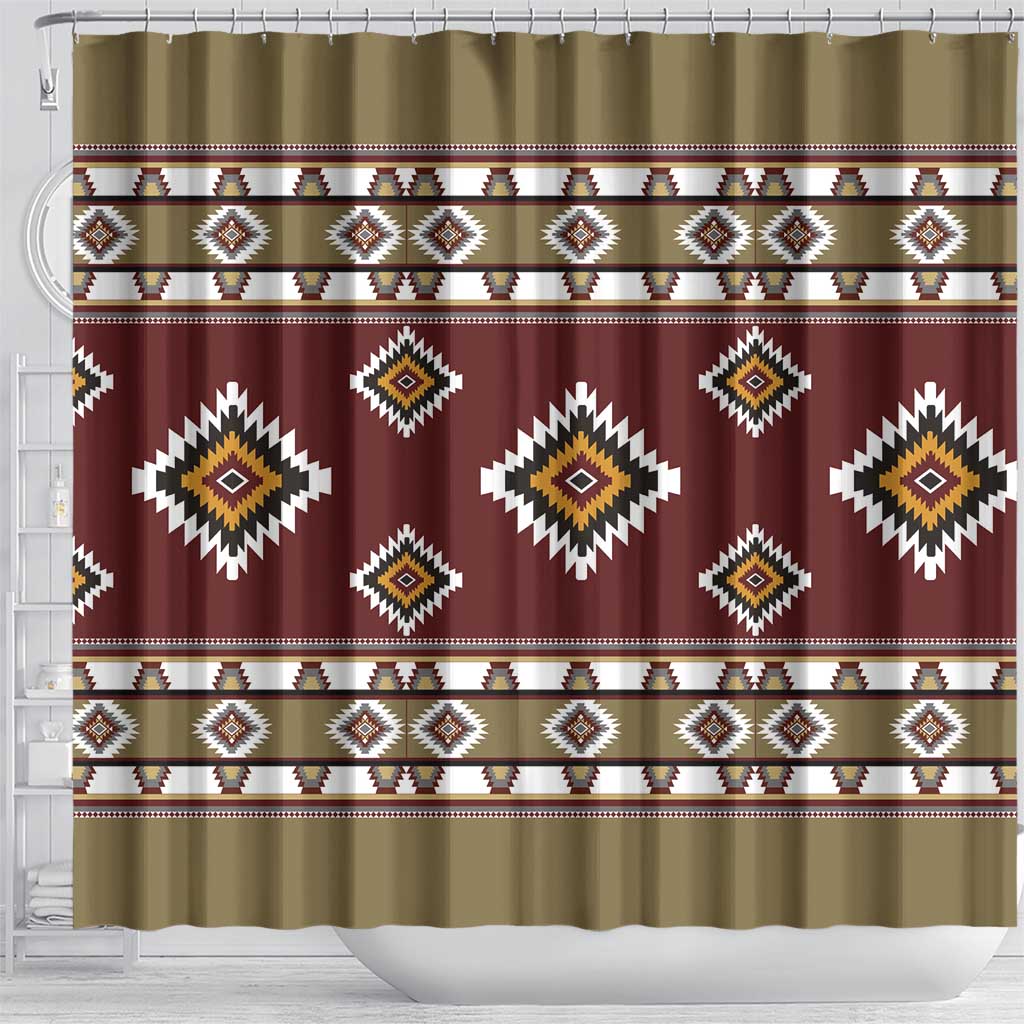 Native American Navajo Shower Curtain Tribal Pattern
