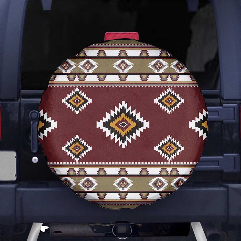 Native American Navajo Spare Tire Cover Tribal Pattern