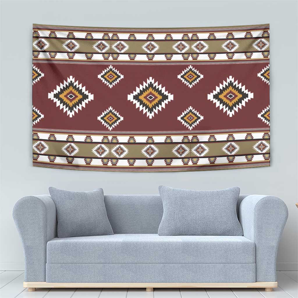 Native American Navajo Tapestry Tribal Pattern