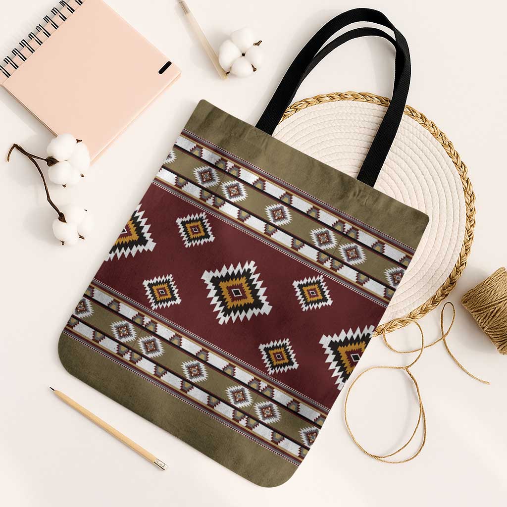Native American Navajo Tote Bag Tribal Pattern
