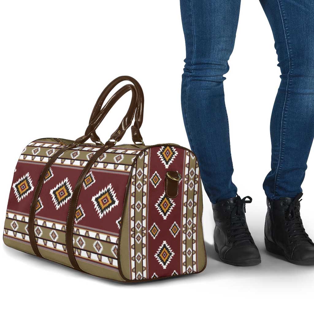 Native American Navajo Travel Bag Tribal Pattern