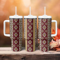 Native American Navajo Tumbler With Handle Tribal Pattern