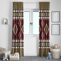 Native American Navajo Window Curtain Tribal Pattern