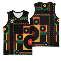Jamaica Soccer 2026 Basketball Jersey Reggae Stylized