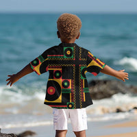 Jamaica Soccer 2026 Kid Hawaiian Shirt Reggae Stylized