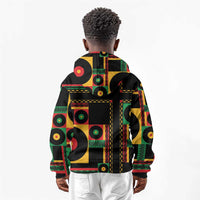 Jamaica Soccer 2026 Kid Hoodie Reggae Stylized