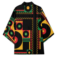 Jamaica Soccer 2026 Kimono Reggae Stylized