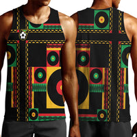 Jamaica Soccer 2026 Men Tank Top Reggae Stylized