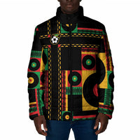 Jamaica Soccer 2026 Padded Jacket Reggae Stylized