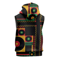 Jamaica Soccer 2026 Sleeveless Hoodie Reggae Stylized