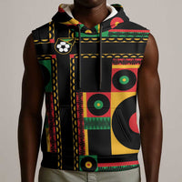 Jamaica Soccer 2026 Sleeveless Hoodie Reggae Stylized