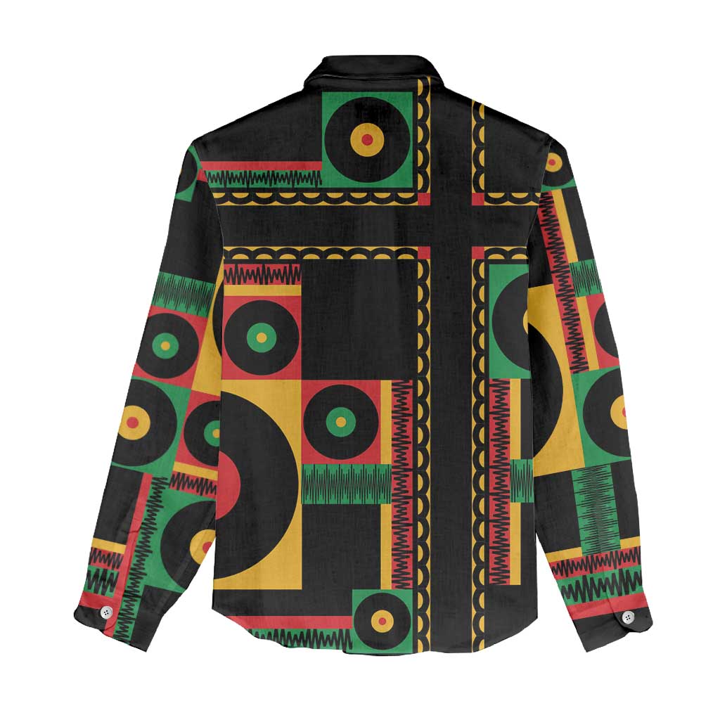 Jamaica Soccer 2026 Women Casual Shirt Reggae Stylized