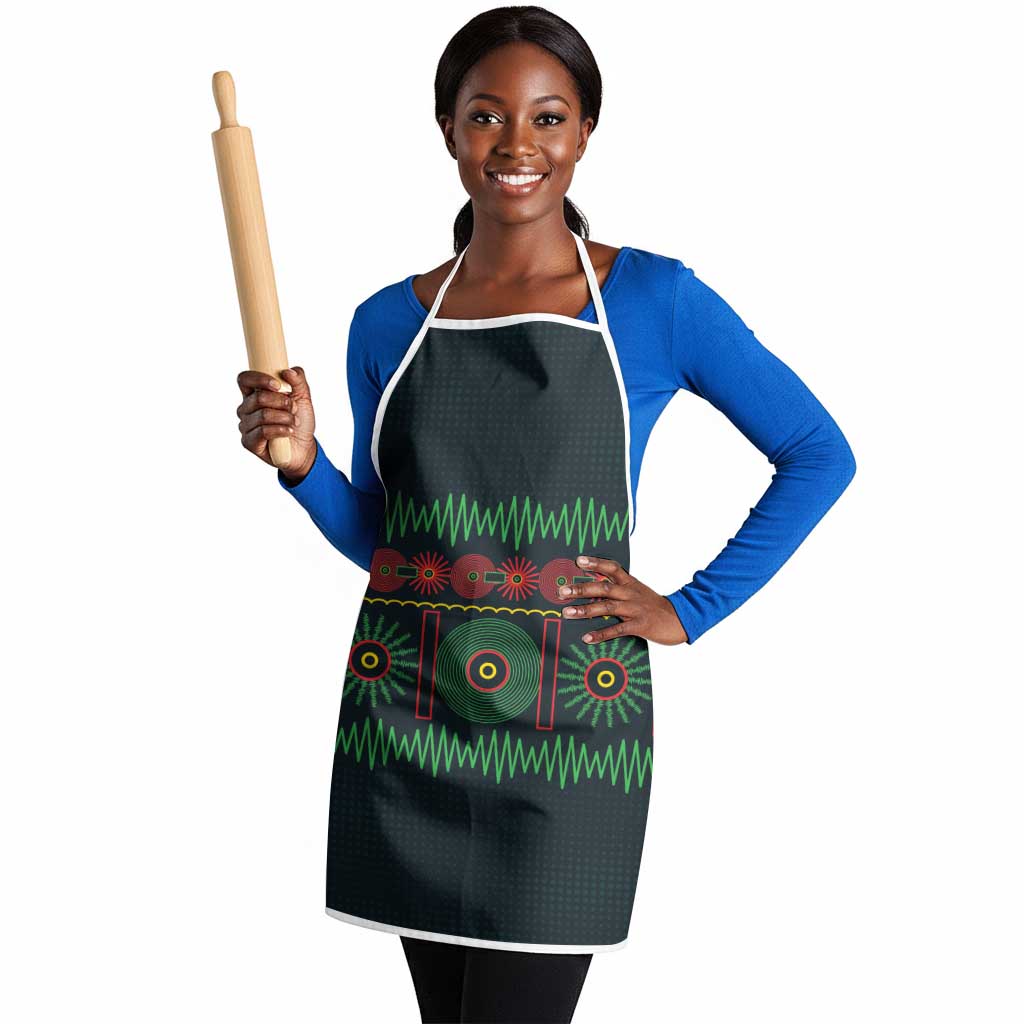 Soccer 2026 Jamaica Apron Reggae Music Spirit