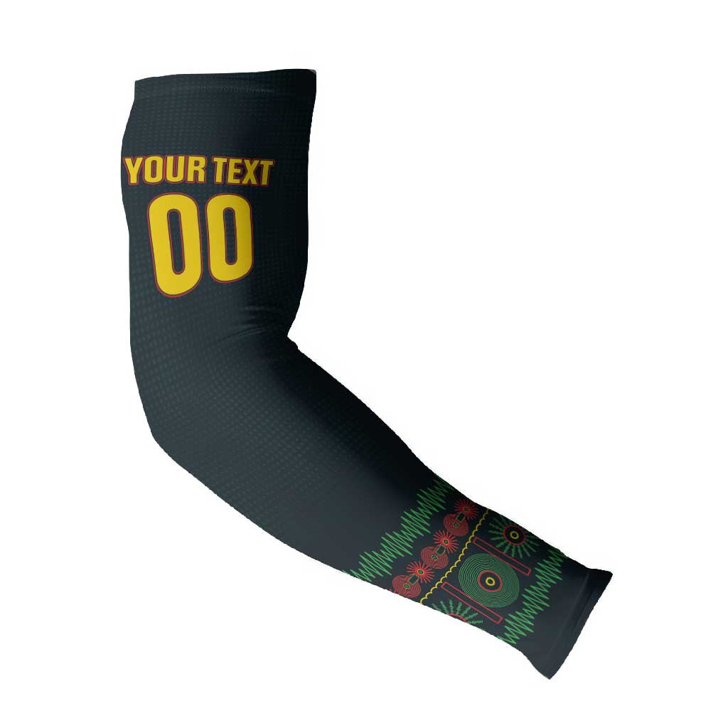 Custom Soccer 2026 Jamaica Arm Sleeves Reggae Music Spirit