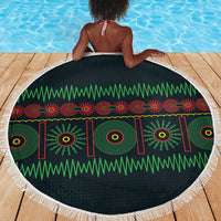 Soccer 2026 Jamaica Beach Blanket Reggae Music Spirit