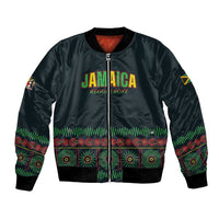 Custom Soccer 2026 Jamaica Bomber Jacket Reggae Music Spirit