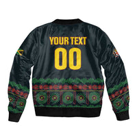 Custom Soccer 2026 Jamaica Bomber Jacket Reggae Music Spirit