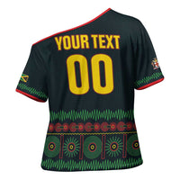 Custom Soccer 2026 Jamaica Cross Shoulder Shirt Reggae Music Spirit