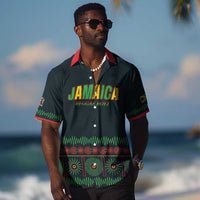 Custom Soccer 2026 Jamaica Hawaiian Shirt Reggae Music Spirit
