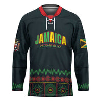 Custom Soccer 2026 Jamaica Hockey Jersey Reggae Music Spirit