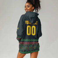 Custom Soccer 2026 Jamaica Hoodie Dress Reggae Music Spirit