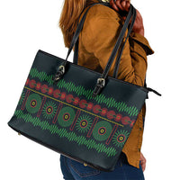 Soccer 2026 Jamaica Leather Tote Bag Reggae Music Spirit