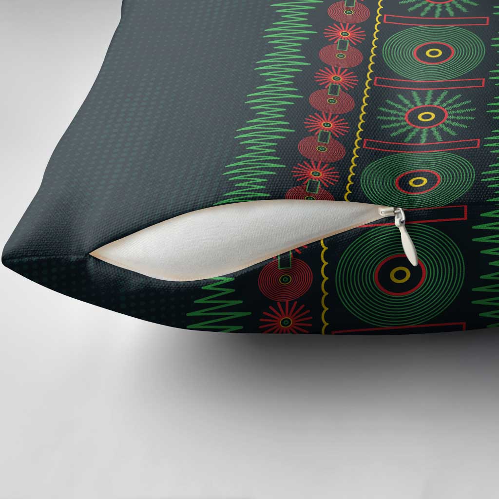 Soccer 2026 Jamaica Pillow Cover Reggae Music Spirit