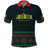 Custom Soccer 2026 Jamaica Polo Shirt Reggae Music Spirit