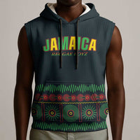 Custom Soccer 2026 Jamaica Sleeveless Hoodie Reggae Music Spirit