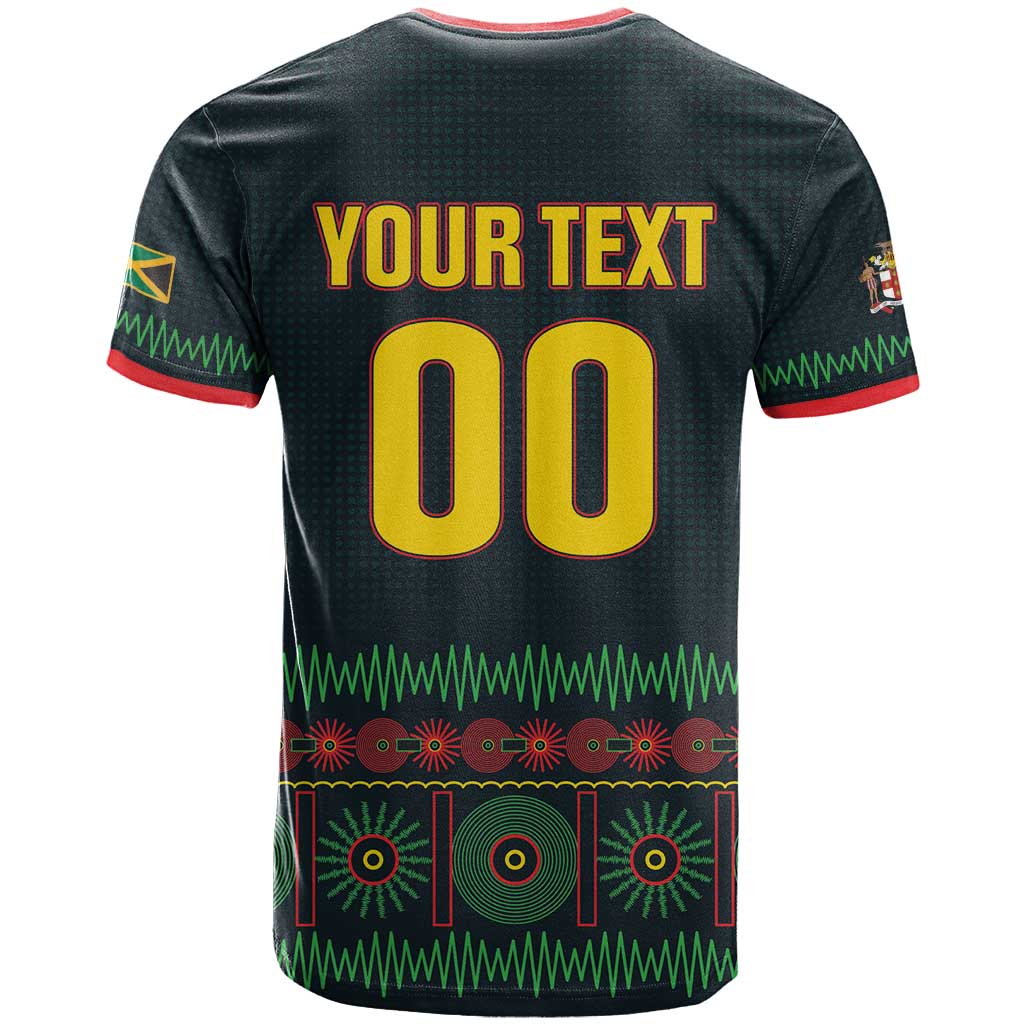Custom Soccer 2026 Jamaica T shirt Reggae Music Spirit