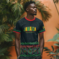 Custom Soccer 2026 Jamaica T shirt Reggae Music Spirit