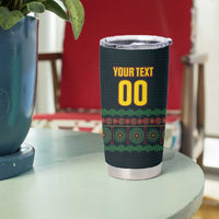 Custom Soccer 2026 Jamaica Tumbler Cup Reggae Music Spirit
