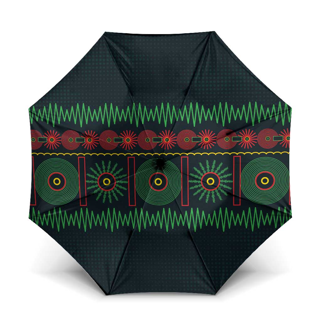 Soccer 2026 Jamaica Umbrella Reggae Music Spirit