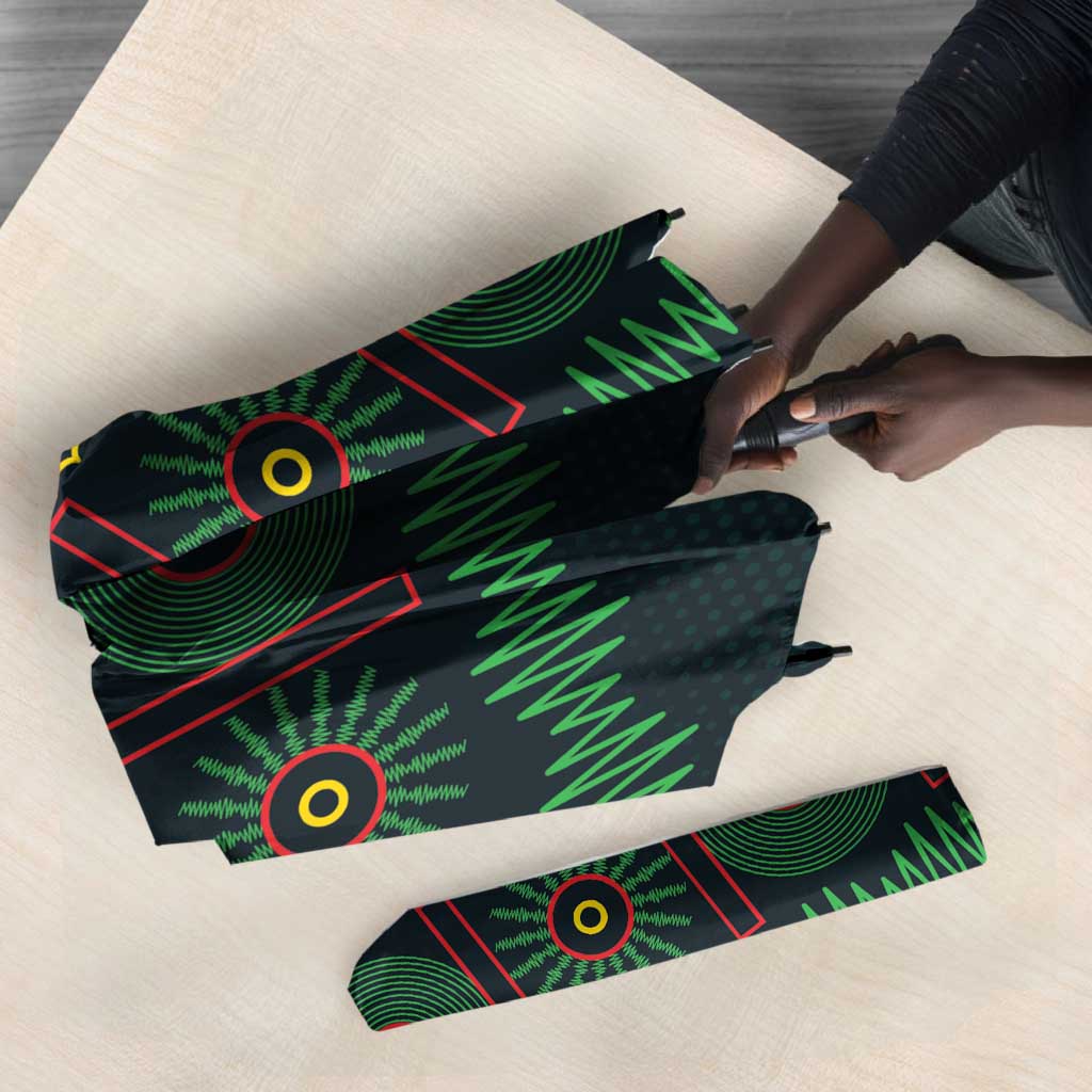Soccer 2026 Jamaica Umbrella Reggae Music Spirit