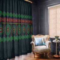 Soccer 2026 Jamaica Window Curtain Reggae Music Spirit