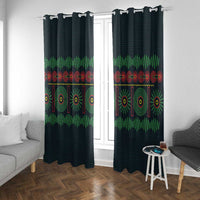 Soccer 2026 Jamaica Window Curtain Reggae Music Spirit