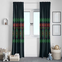 Soccer 2026 Jamaica Window Curtain Reggae Music Spirit