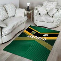 Rugby Jamaica Area Rug Reggae Warriors Go Champions