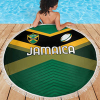 Rugby Jamaica Beach Blanket Reggae Warriors Go Champions