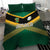 Rugby Jamaica Bedding Set Reggae Warriors Go Champions