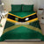 Rugby Jamaica Bedding Set Reggae Warriors Go Champions
