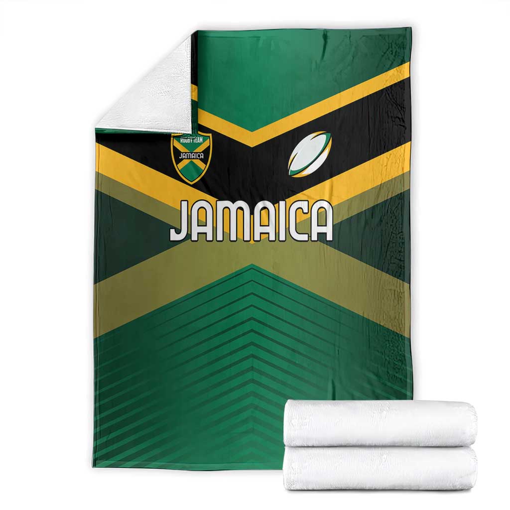 Rugby Jamaica Blanket Reggae Warriors Go Champions