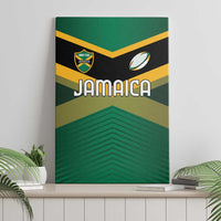 Rugby Jamaica Canvas Wall Art Reggae Warriors Go Champions