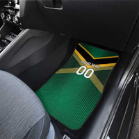 Rugby Jamaica Car Mats Reggae Warriors Go Champions
