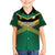 Custom Rugby Jamaica Family Matching Off The Shoulder Long Sleeve Dress and Hawaiian Shirt Reggae Warriors Go Champions