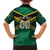 Custom Rugby Jamaica Family Matching Off Shoulder Maxi Dress and Hawaiian Shirt Reggae Warriors Go Champions