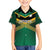 Custom Rugby Jamaica Family Matching Off Shoulder Maxi Dress and Hawaiian Shirt Reggae Warriors Go Champions