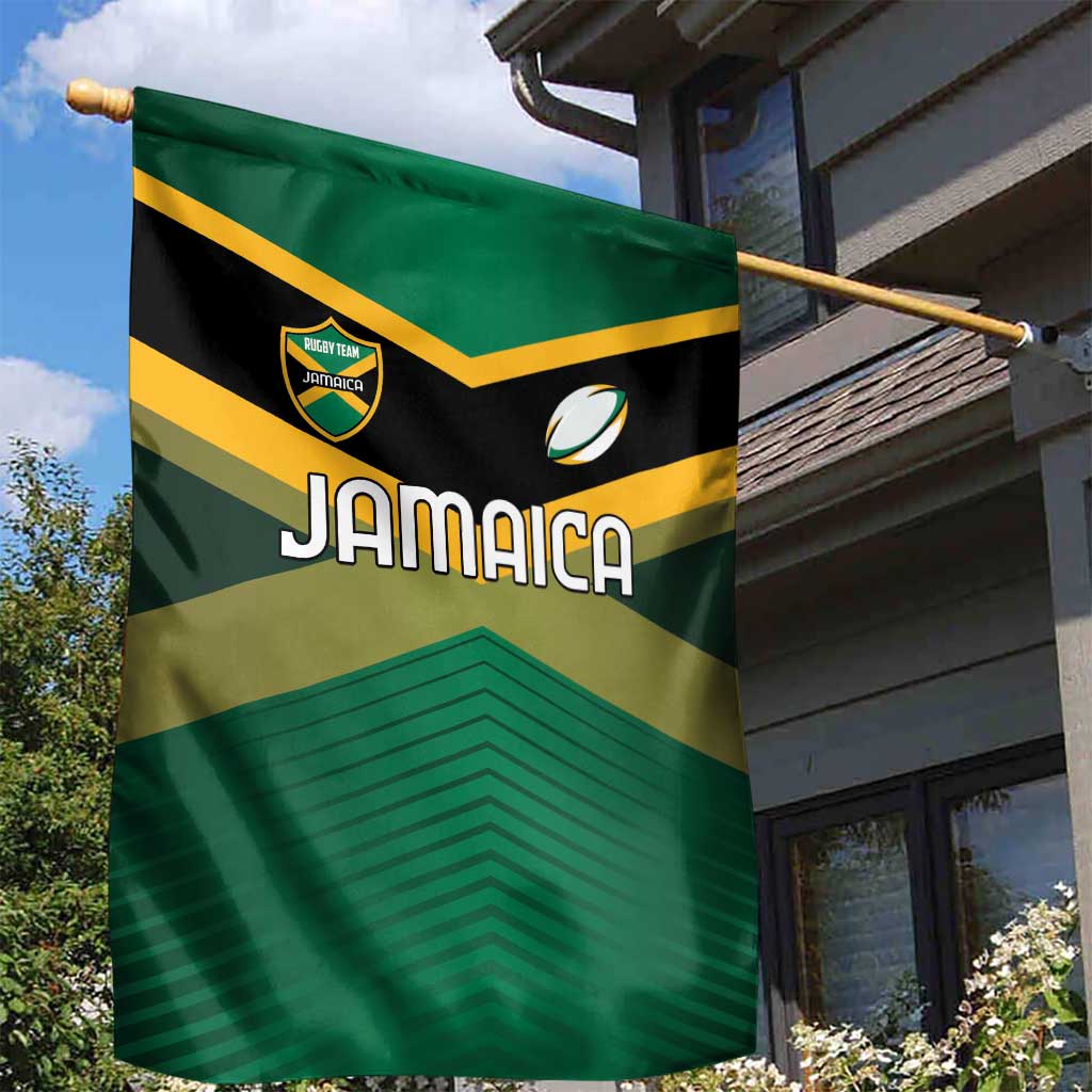 Rugby Jamaica Garden Flag Reggae Warriors Go Champions